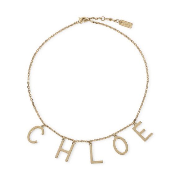 Chloé Delicate Brass Chain Necklace - NWT